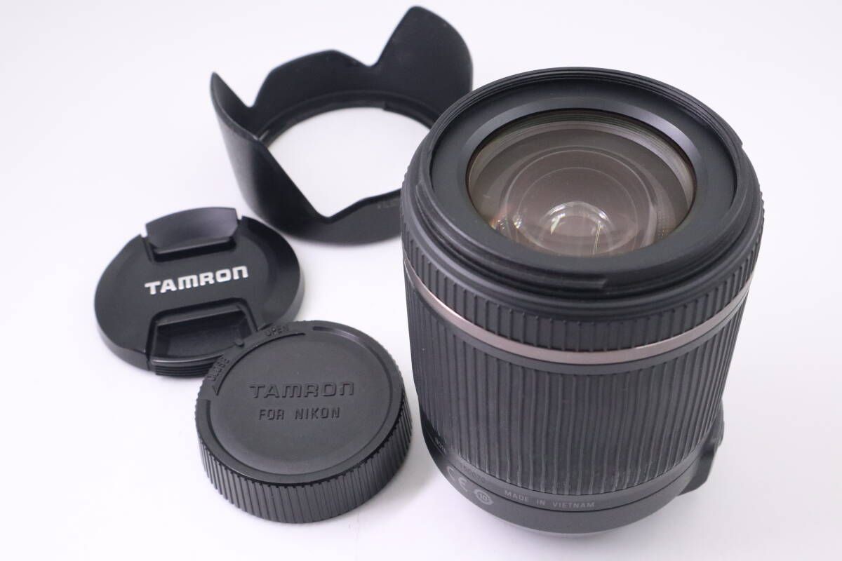 TAMRON Di II 18-200mm F3.5-6.3 VC for Nikon Mount ニコンマウント AFレンズ タムロン ブラック f10449