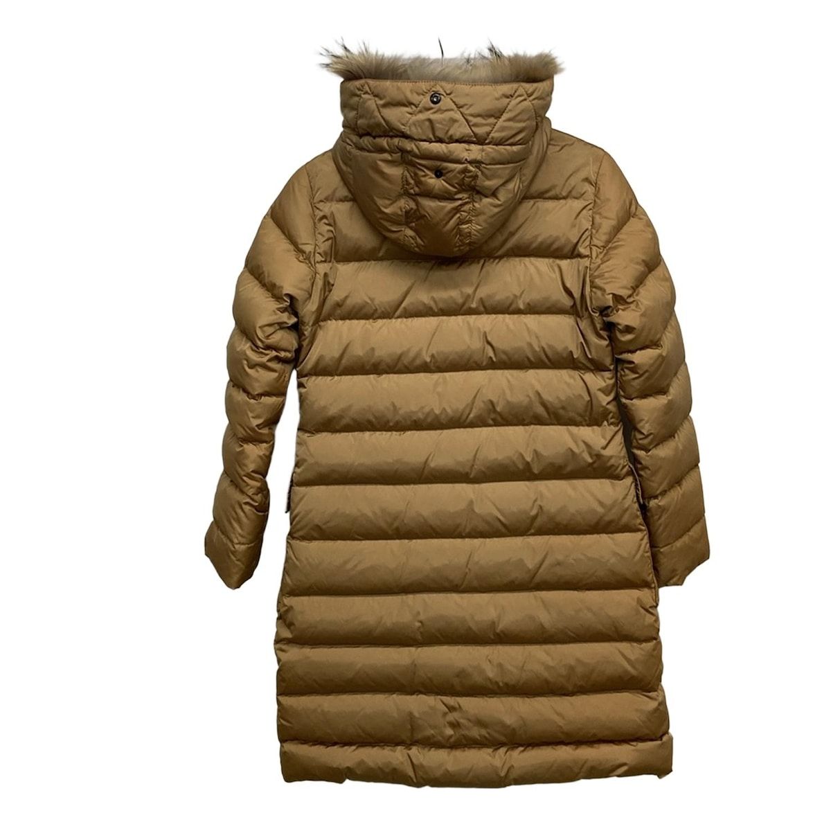 MONCLER モンクレール ダウンコート サイズ00 XS レディース MERIN メリン ブラウン 長袖 ファー ジップアップ 冬