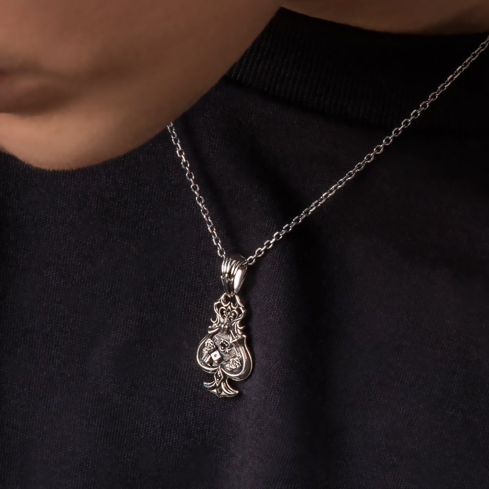 スペードペンダント アルテミスキングス ペンダントトップ シルバー ジュエリーブランド NEXPOTALLINN_EU