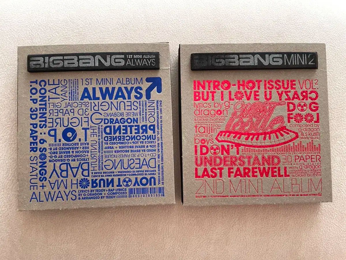 BIGBANG Always Hot Issue ミニ アルバム セット