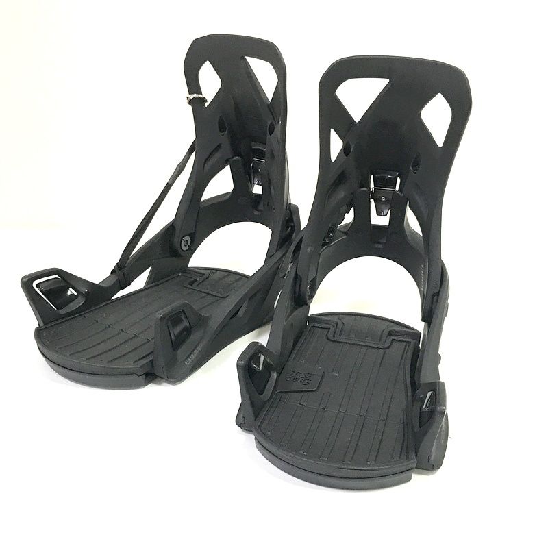 BURTON バートン Re Flex スノーボードバインディング Sサイズ メンズ ブラック 黒 ビンディング シンプル アウトドア スポーツ TA3595