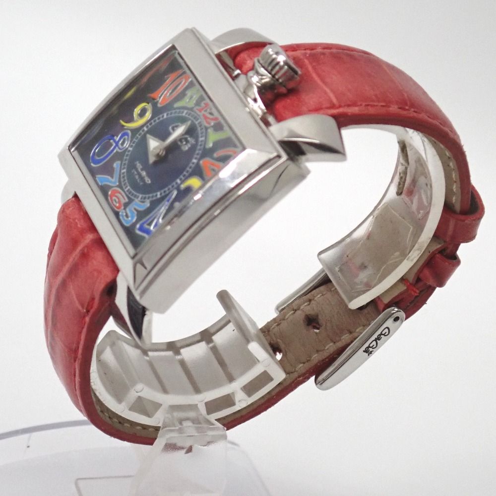 Ft6328114 ガガ ミラノ 腕時計 ナポレオーネ 6030.2 文字盤グレー ユニセックス Gaga Milano