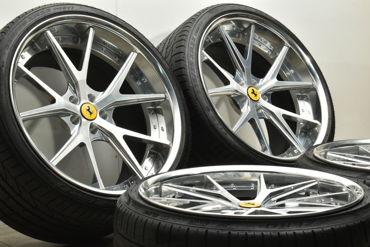 美品】ハイパーフォージド HF-LC5 21in 10.5J+31 22in 12.5J+40