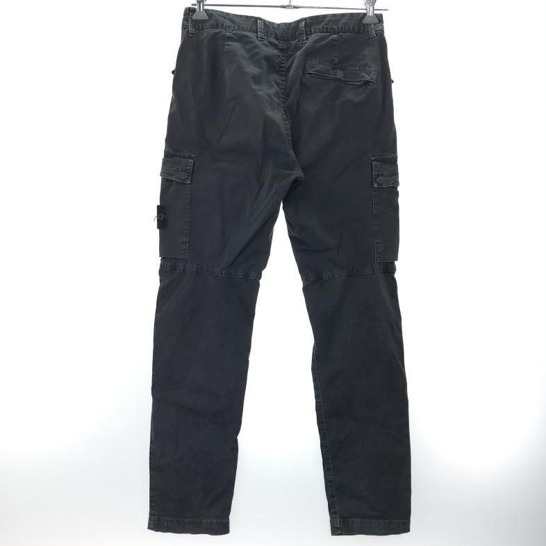STONE ISLAND カーゴパンツ W 30 AO 129 ブラック ストーンアイランド 10