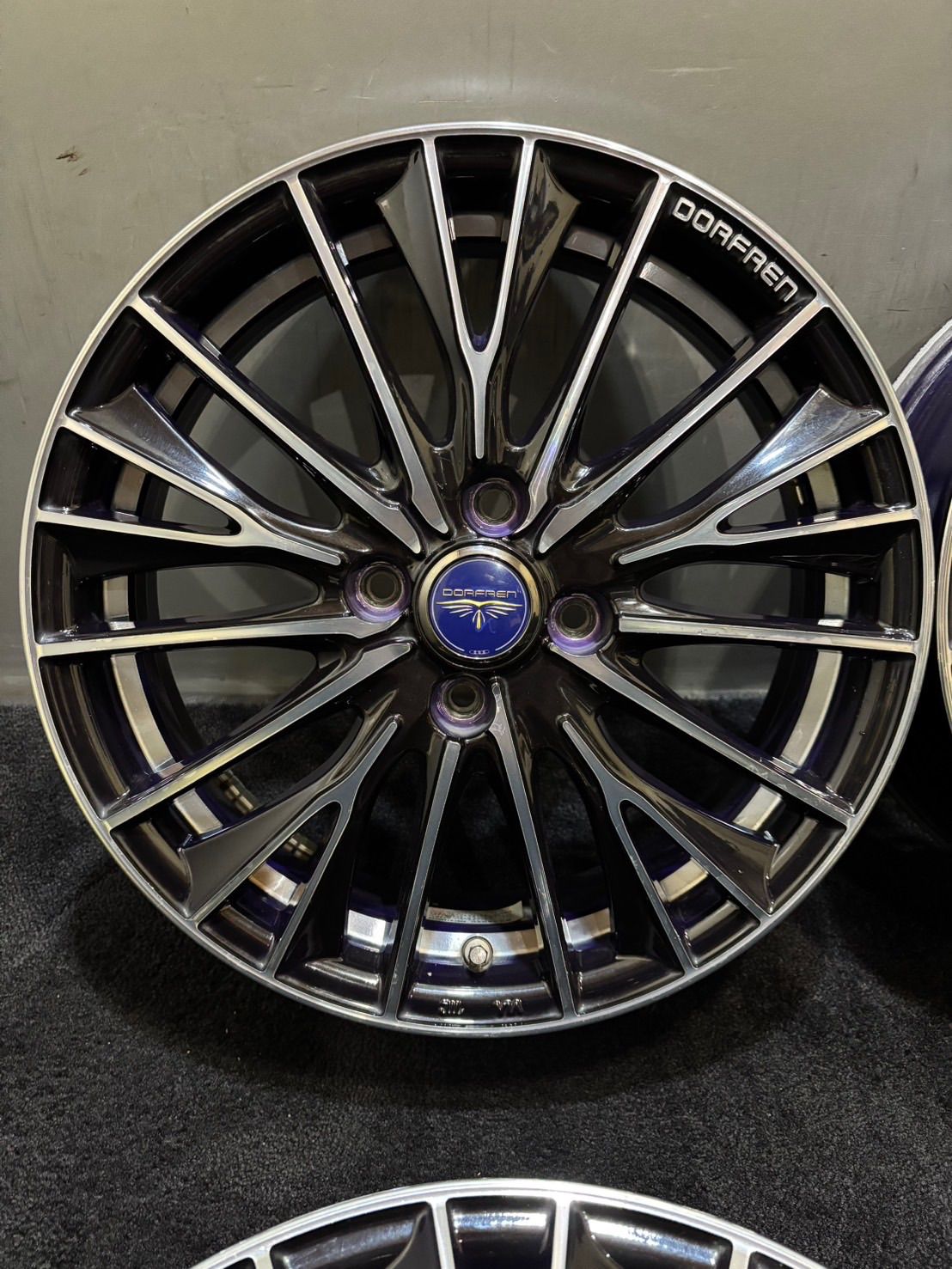 DORFREN 16インチ 5 J 45 100 4 H アルミホイール 4本 N BOX スペーシア タント 1 K 506