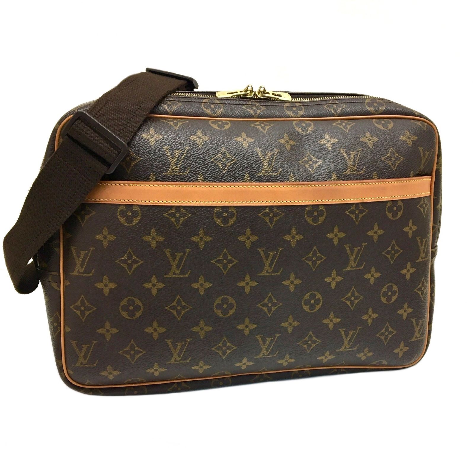 Louis Vuitton ルイヴィトン リポーターGM モノグラム ショルダーバッグ M45252