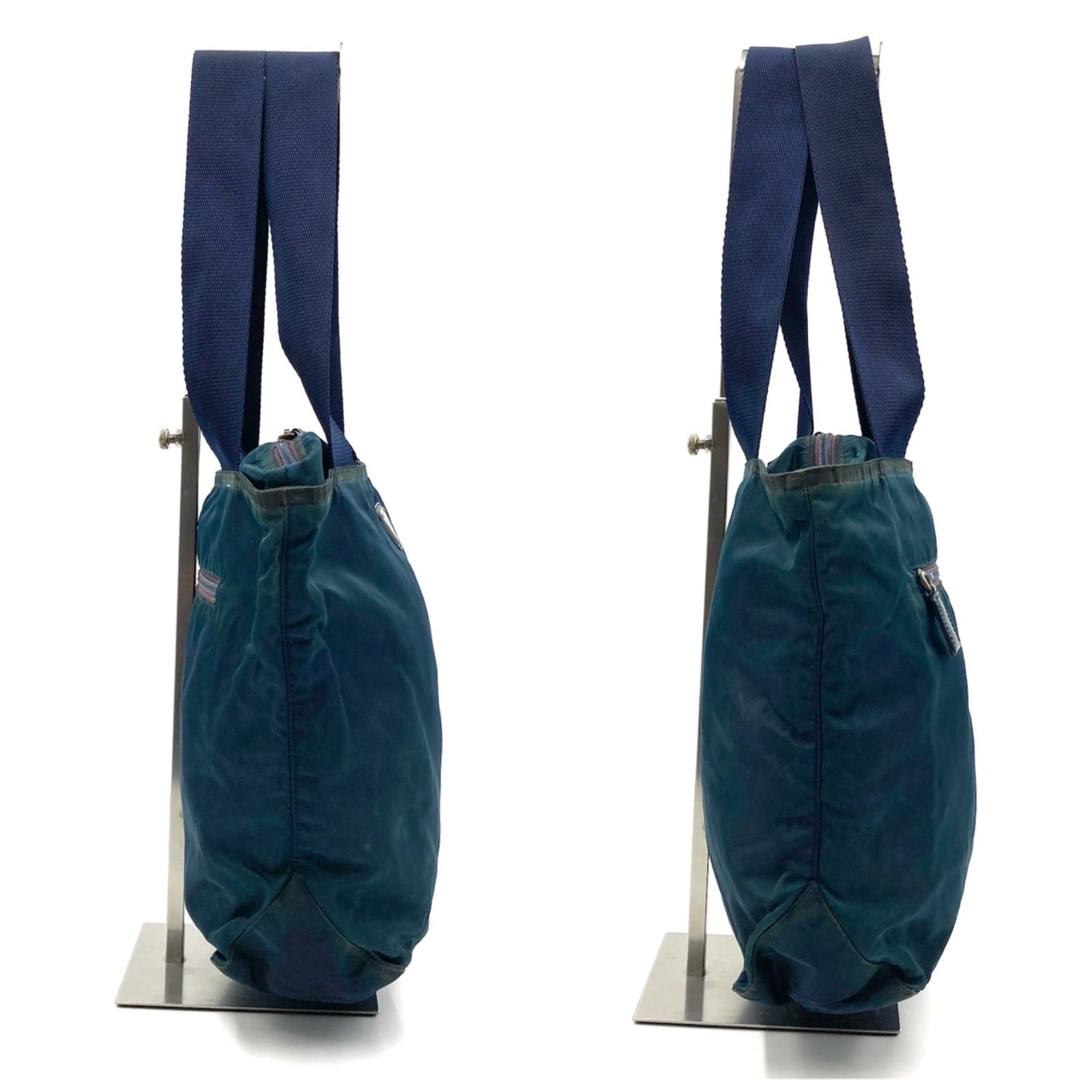 PRADA プラダ テスートナイロン「ポコノ」 トートバッグ 三角プレート