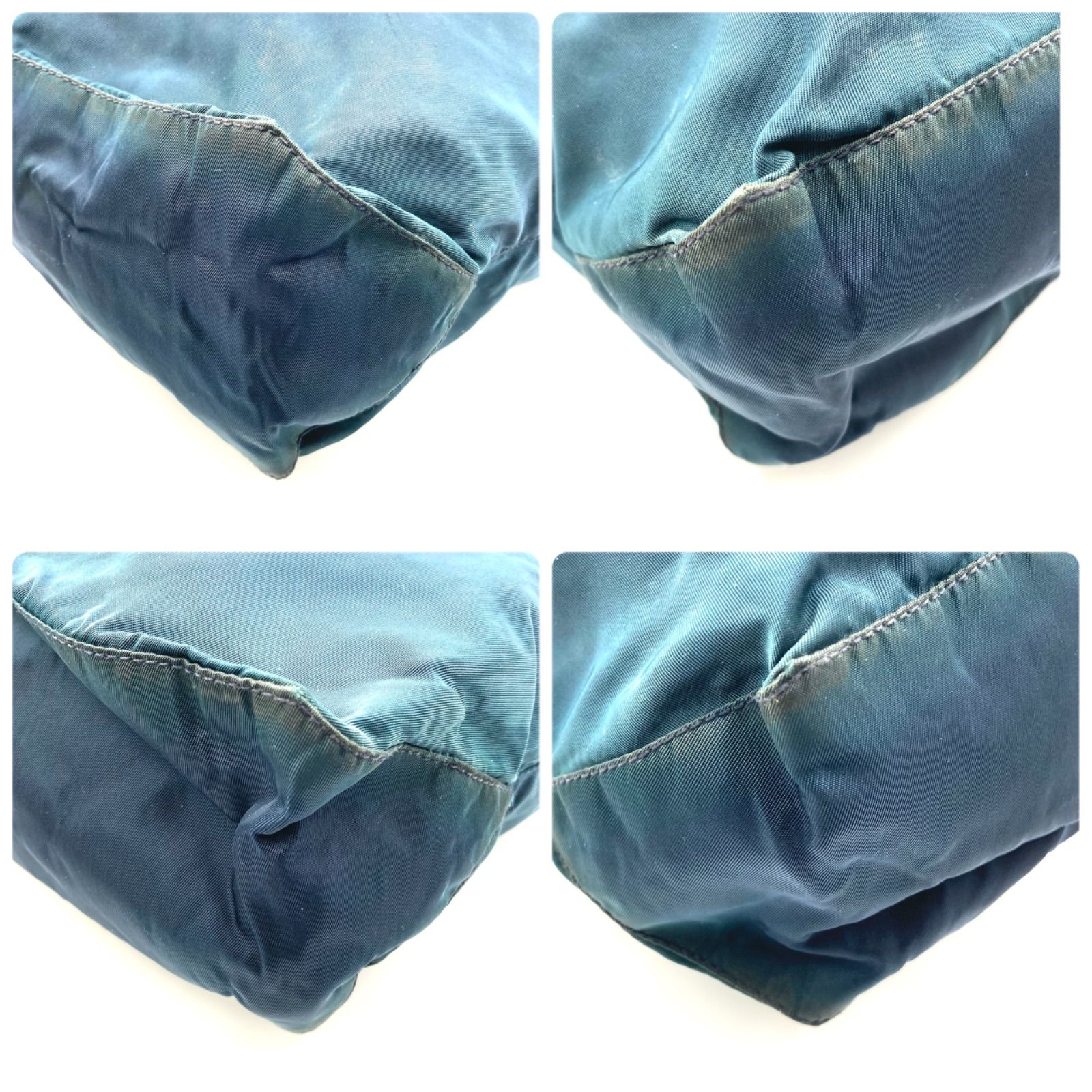 PRADA プラダ テスートナイロン「ポコノ」 トートバッグ 三角プレート