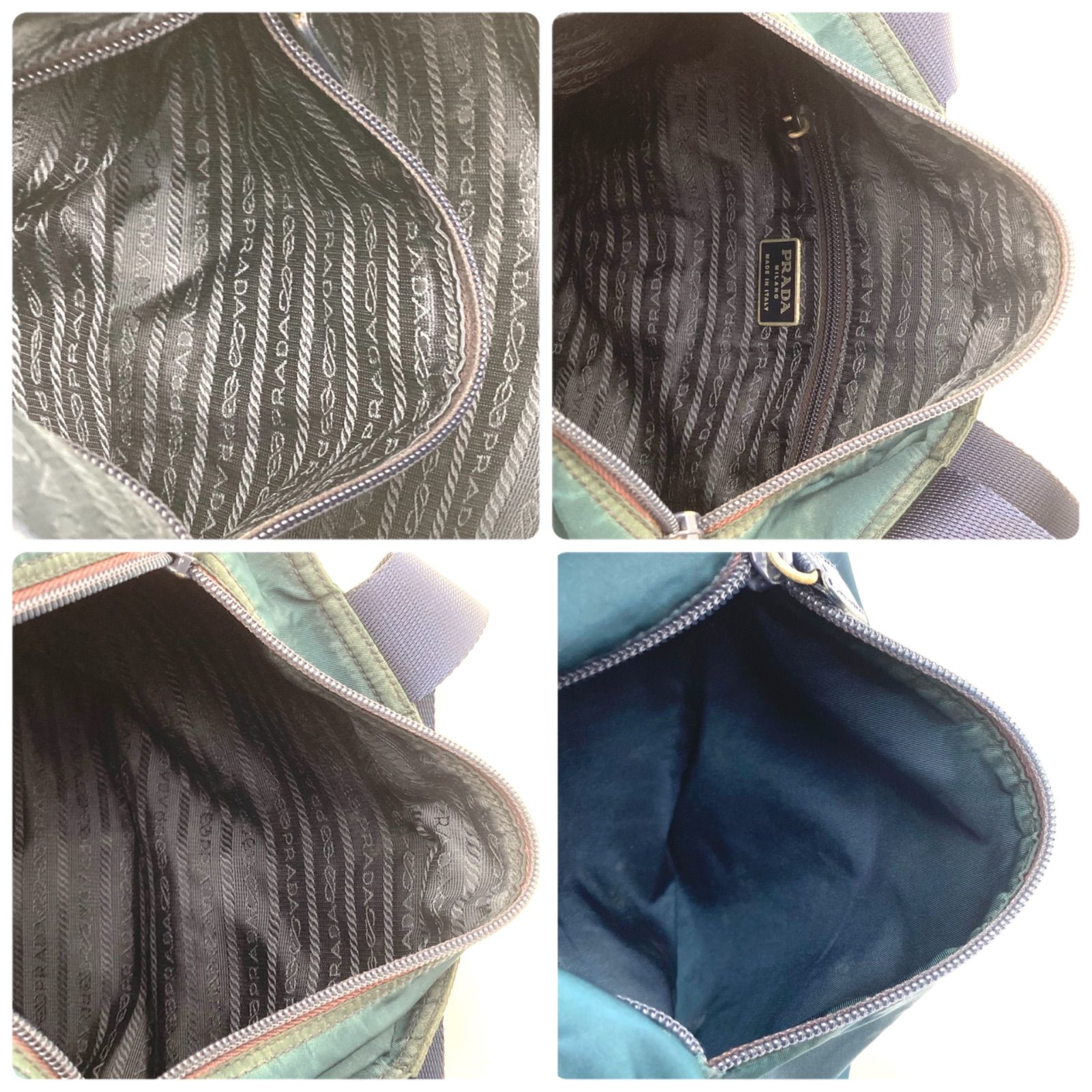 PRADA プラダ テスートナイロン「ポコノ」 トートバッグ 三角プレート