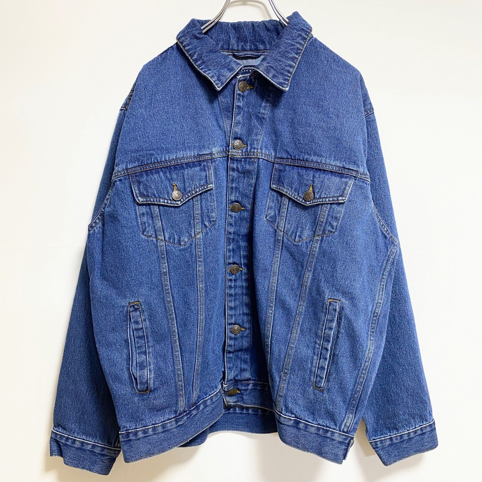 3点以上まとめ買いで20%OFF】古着 used ARMY NAVY 長袖デニム 