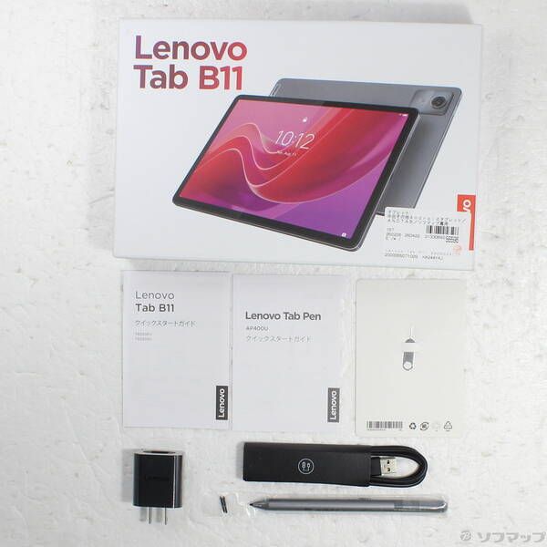 〔 品〕 Lenovo Tab B 11 128 GB ルナグレー SIMフリー 348 Androidタブレット本体 タブレット