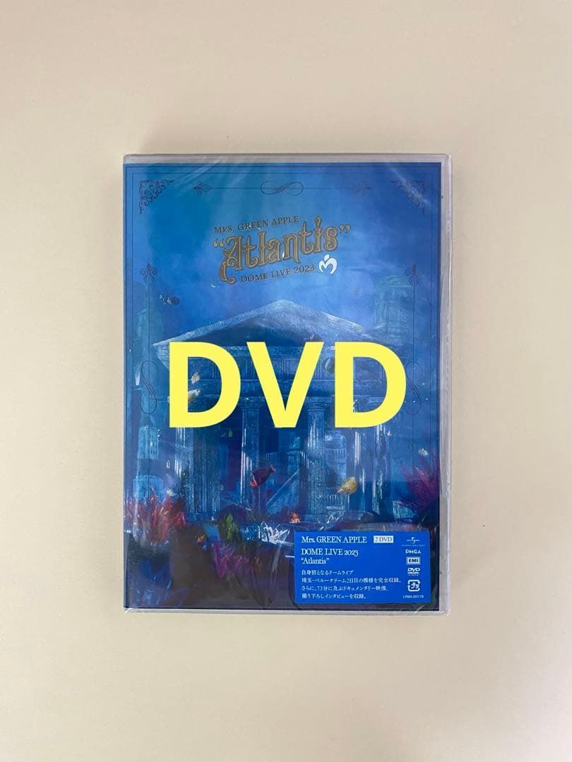 任意二本／DVD／通常版／Mrs. GREEN APPLE - メルカリ