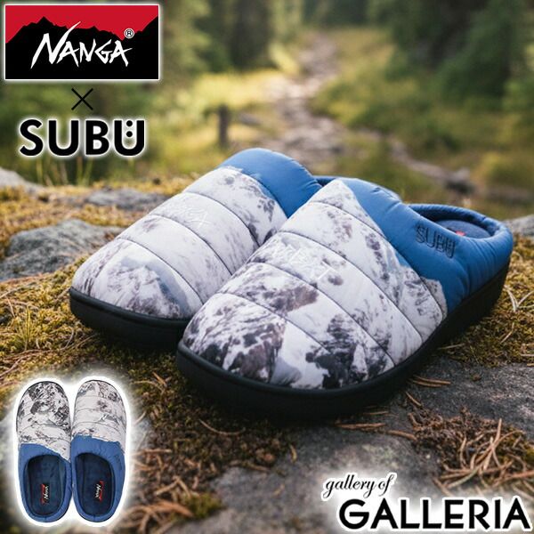 ナンガ サンダル メンズ レディース 冬 冬用 NANGA ブランド おしゃれ オフィス 大きいサイズ 疲れない 暖かい SUBU NANGA×SUBU スブ コラボ アウトドア サイズ 防寒 PARBAT WINTER SANDAL N 2532-3 T 073 A