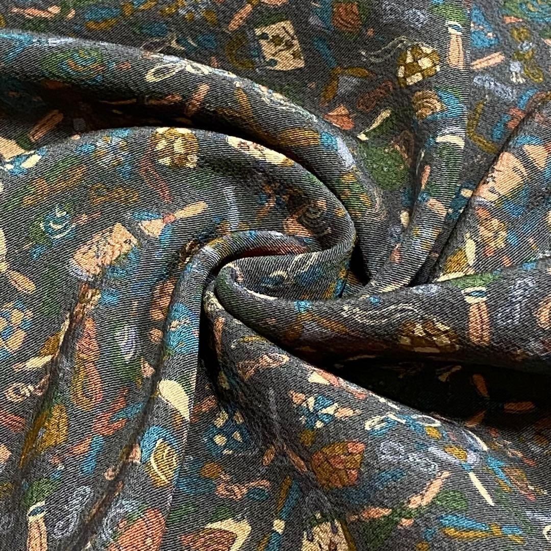 作家 証紙バッグ羽織紐珍しい柄