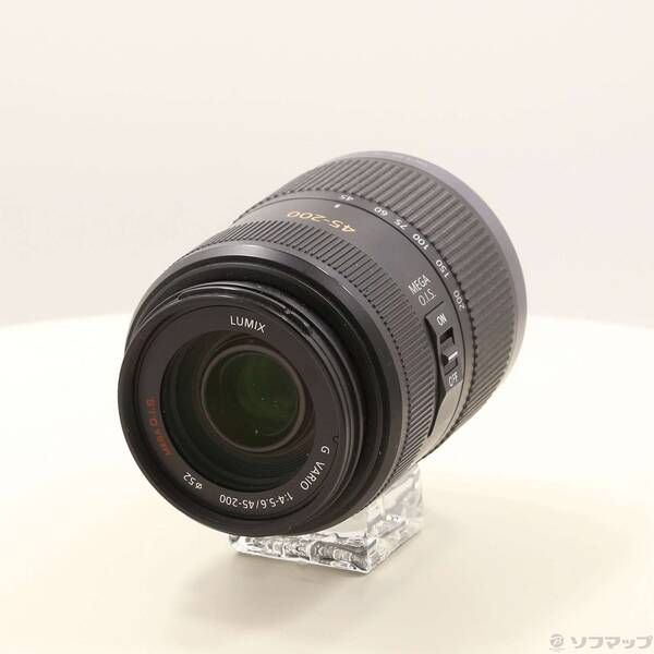 〔 品〕 LUMIX G Vario 45-200mm F4-5.6 H-FS045200 レンズ μ4 3 262