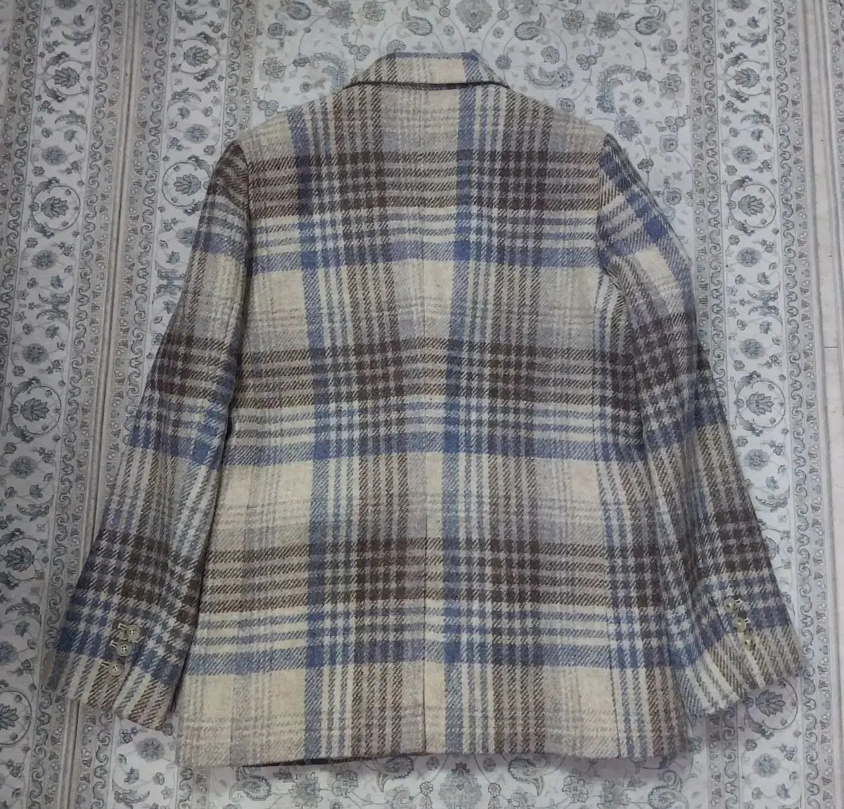 バイミーナ ハリーツウィード チェック ウール ジャケット 66まで GULLKHAN_COM
