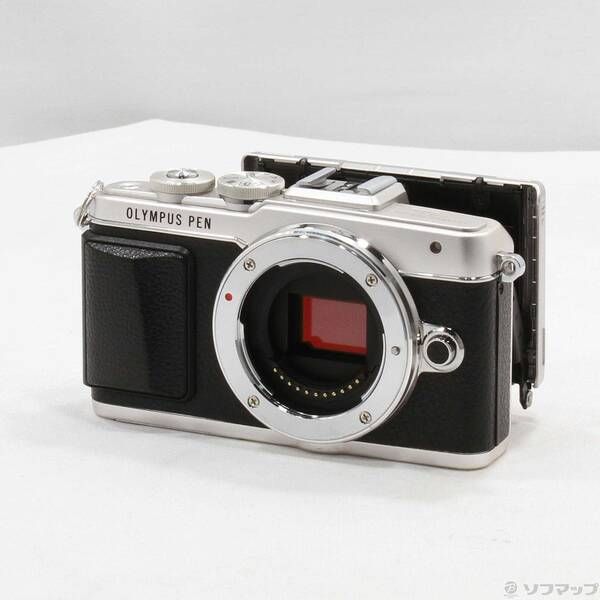 〔 品〕 PEN Lite E-PL7 ボディ シルバー 262