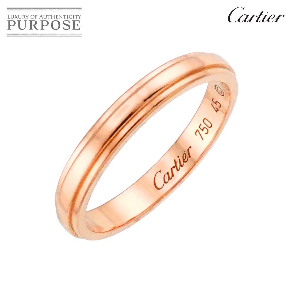 カルティエ Cartier ダムール 45 リング K18 PG ピンクゴールド 750 指輪 d Amour Ring 90297298