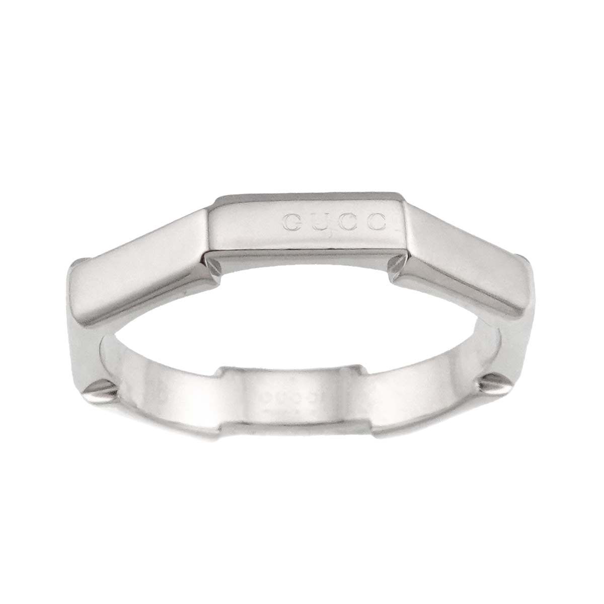 グッチ GUCCI リンクトゥ ラブ 16 リング Pt プラチナ 指輪 Link to Love Ring 90298762