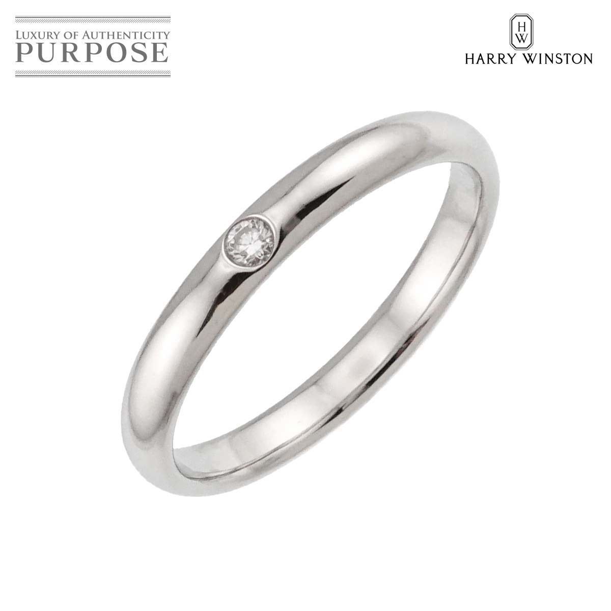 ハリーウィンストン HARRY WINSTON ラウンド 20.5号 ダイヤ リング Pt プラチナ 指輪 Diamond Ring 90299734