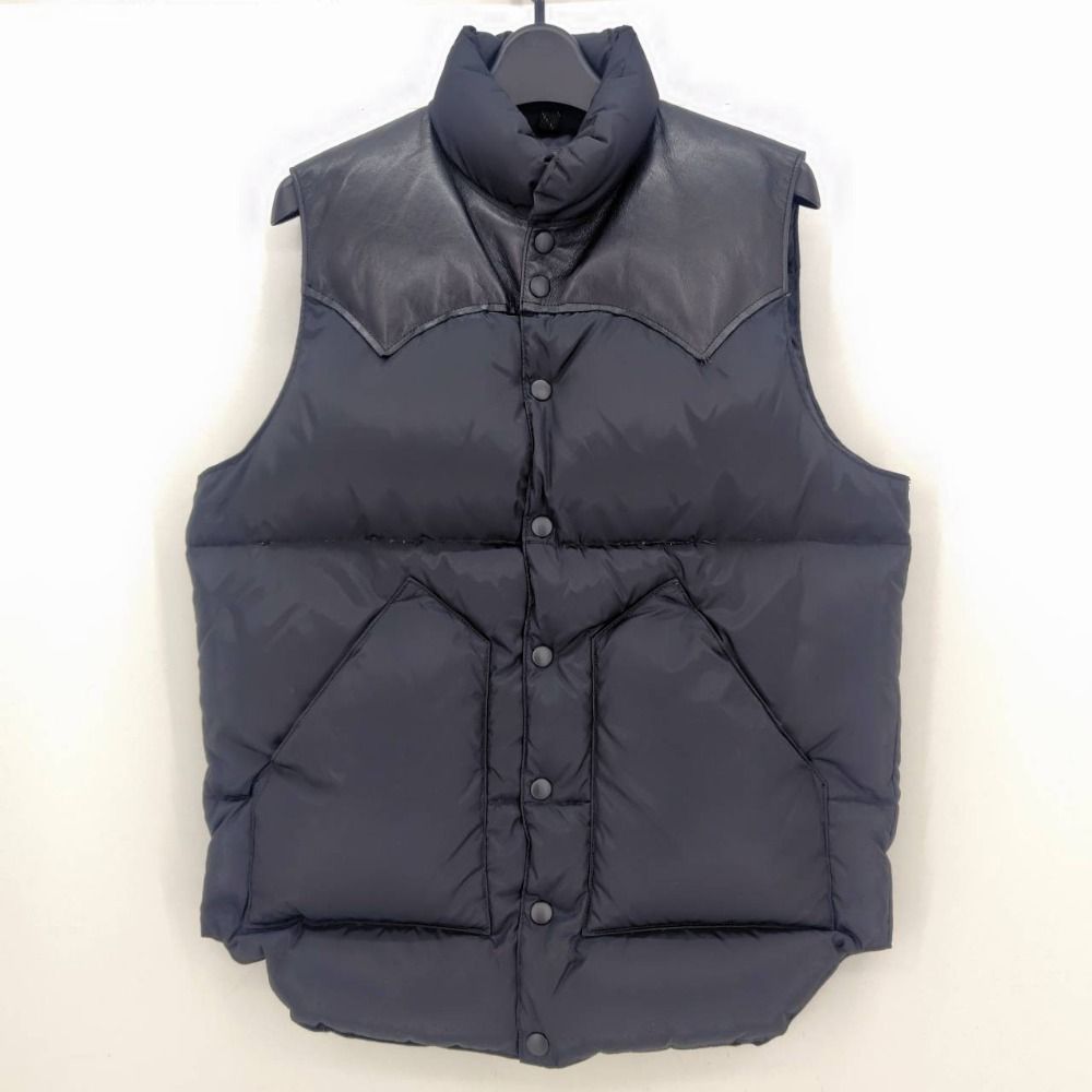 05w16519 ロッキーマウンテンフェザーベッド Rocky Mountain FeatherBed ブラック 38 メンズ ダウンベスト ナイロン 450-462-01 品