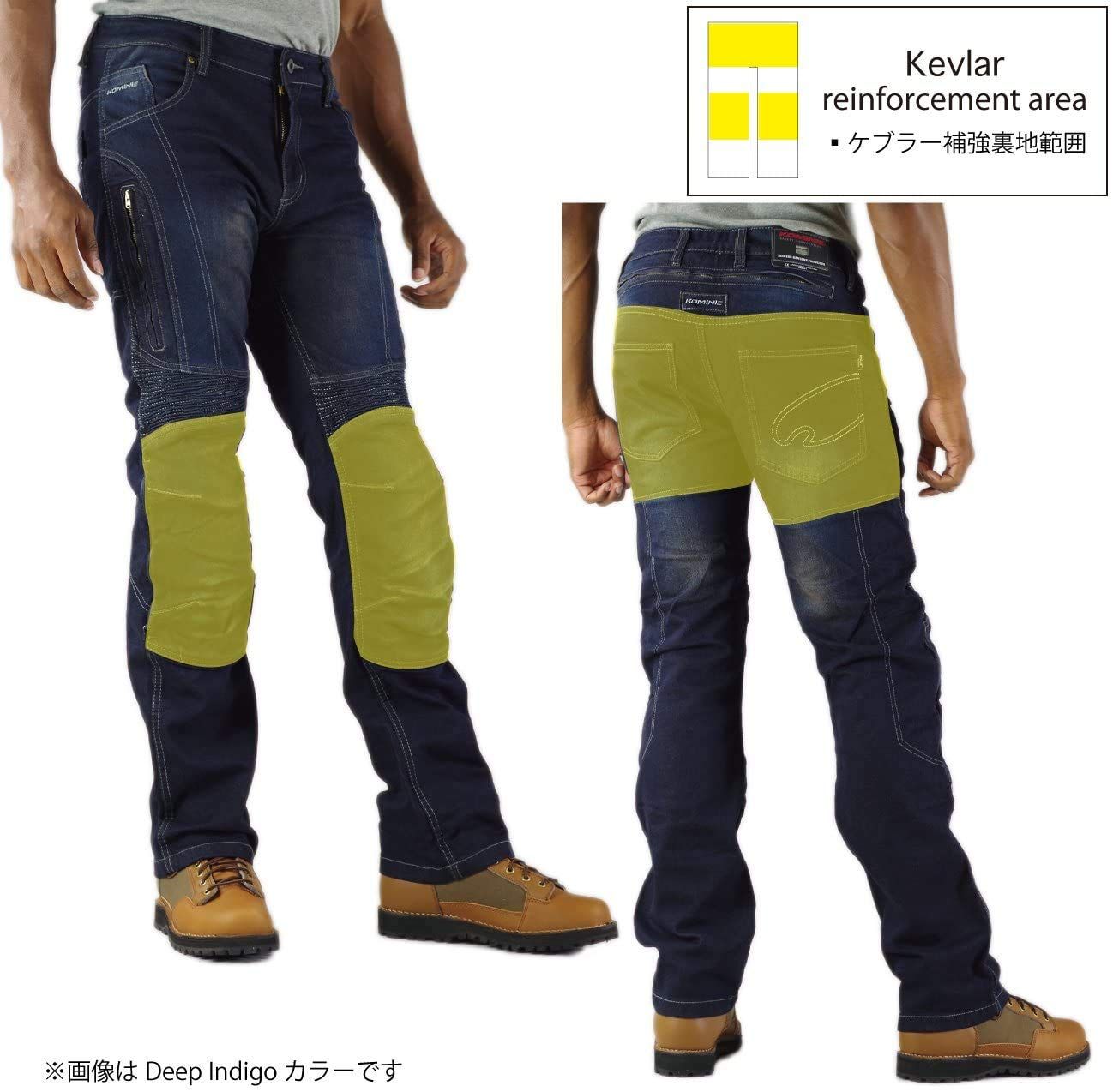 パンツ バイク用 コミネ(KOMINE) フルイヤーKVジーンズ パンツの通販 