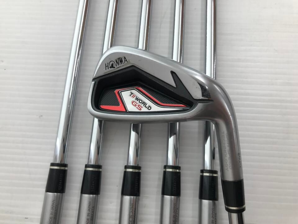 限定価格 TOUR WORLD GS R NSプロ Zelos FOR T WORLD アイアンセット ホンマゴルフ 最短
