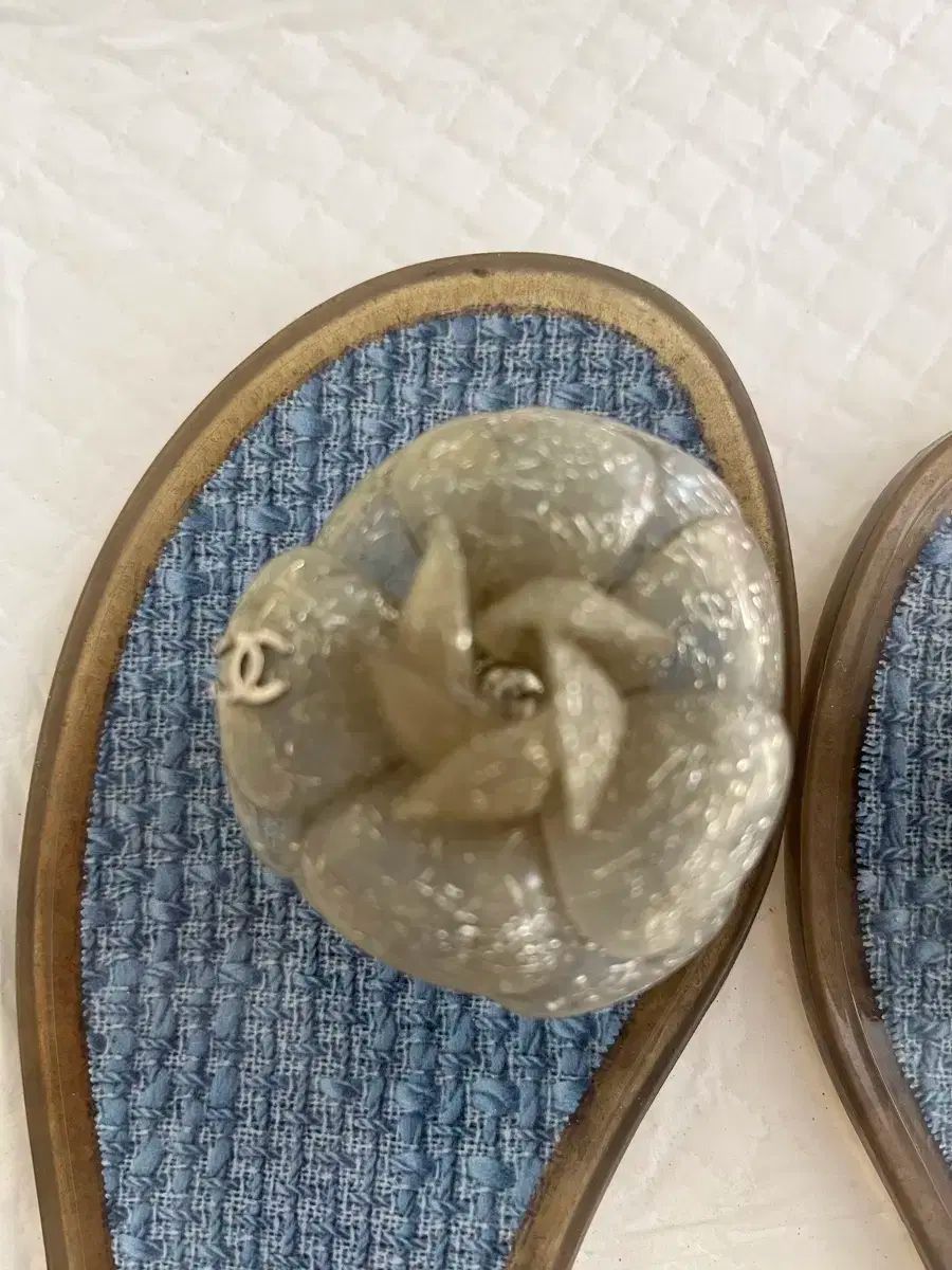 シャネル カメリア ゼリーサンダル