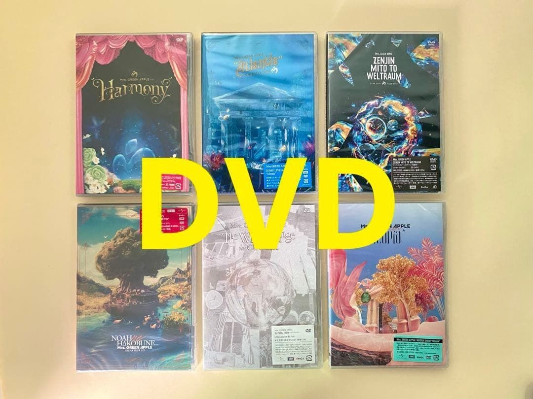 Mrs.GREEN APPLE/通常盤（DVD）6作品