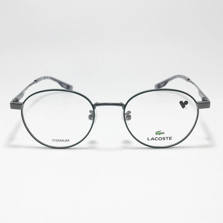 LACOSTE ラコステ 眼鏡 メガネ フレーム サングラス L 2518 LB-039-47 度付可 グレー グリーン