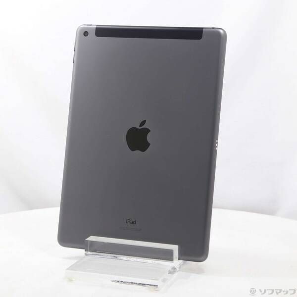 〔 品〕 iPad 第8世代 32 GB スペースグレイ MYMH 2 J A auロック解除SIMフリー 262