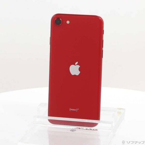 中古品〕 iPhone SE 第2世代 64GB プロダクトレッド MHGR3J／A SIM