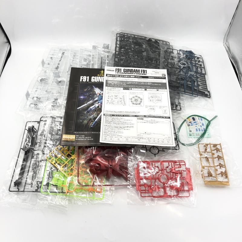 ｶﾞﾝﾀﾞﾑ バンダイ MG 1 100 ガンダムF 91 Ver 2 0 チタニウムフィニッシュ 機動戦士ガンダムF 6