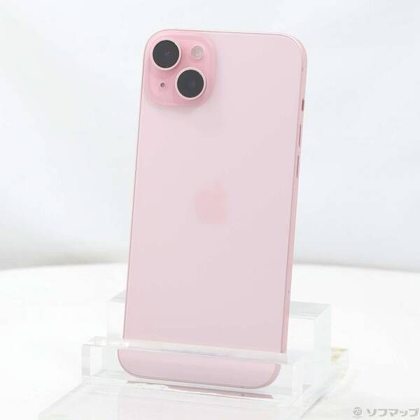 中古品〕 iPhone15 Plus 128GB ピンク MU093J／A SIMフリー【344