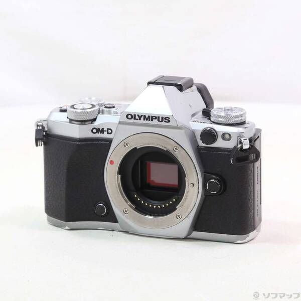 〔 品〕 OM-D E-M5 MarkII ボディ シルバー 349