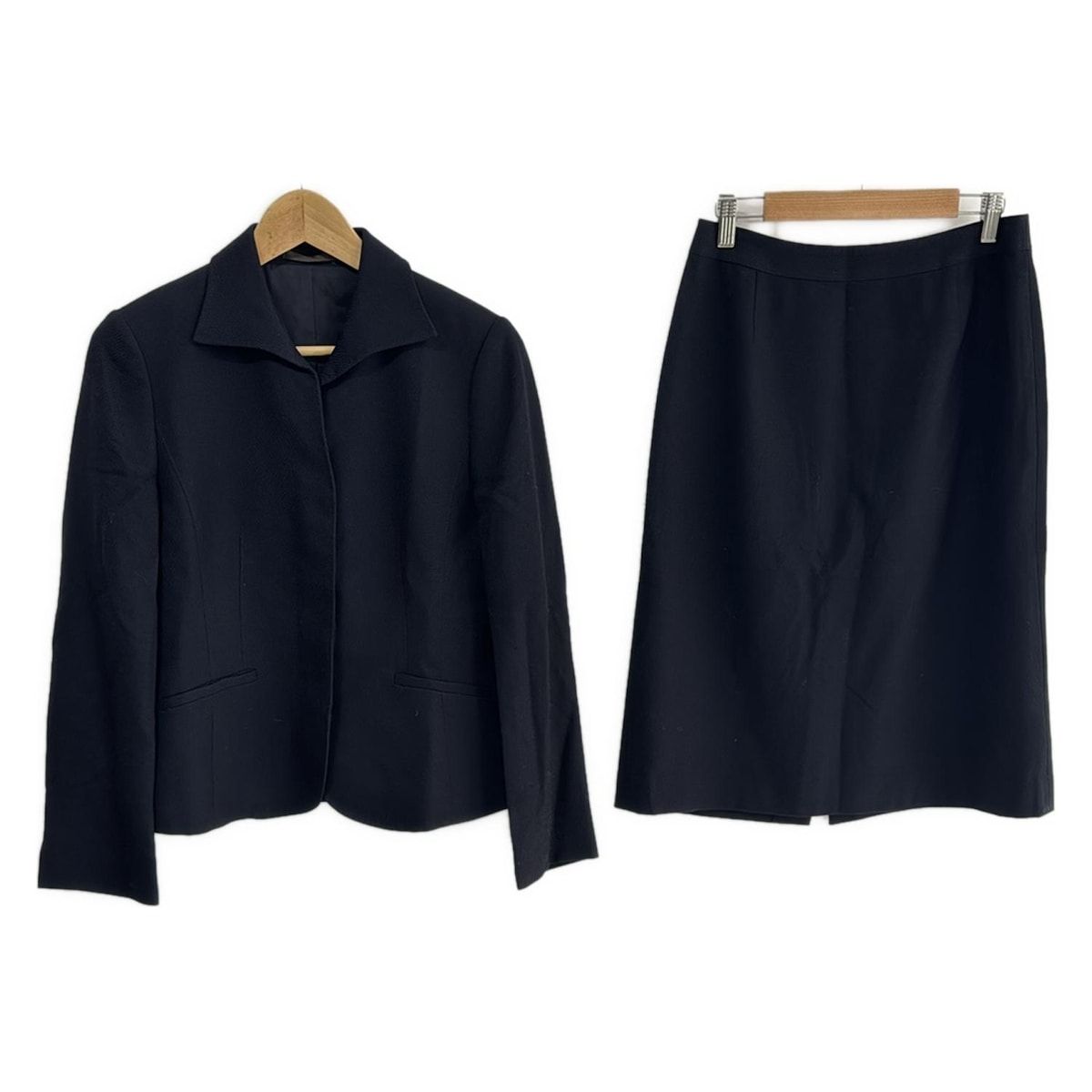 PaulStuart ポールスチュアート スカートスーツ レディース - 黒