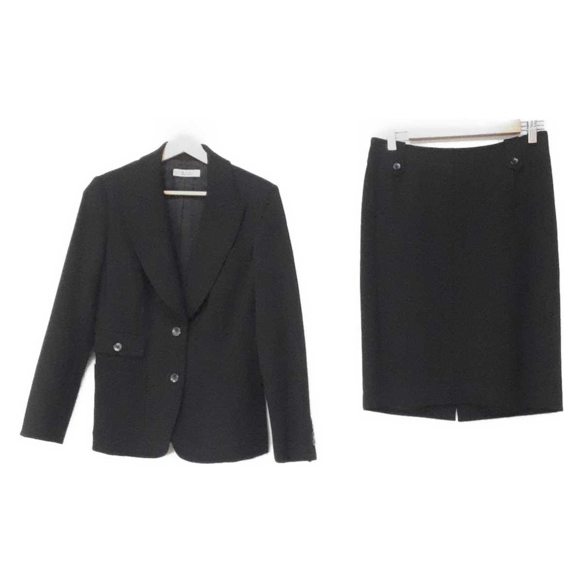 DAMAcollection ダーマ スカートスーツ レディース - 黒 HIROMI OSHIDA