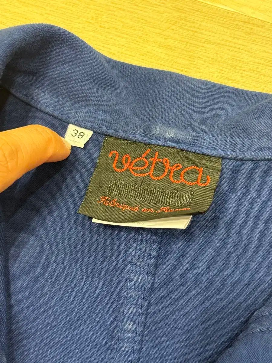 Vetra ブルー ウォークジャケット レディース サイズ38