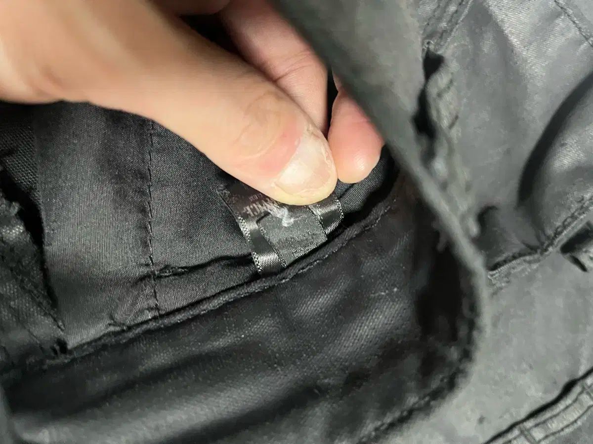 ミリタリーポケット コーティングパンツ