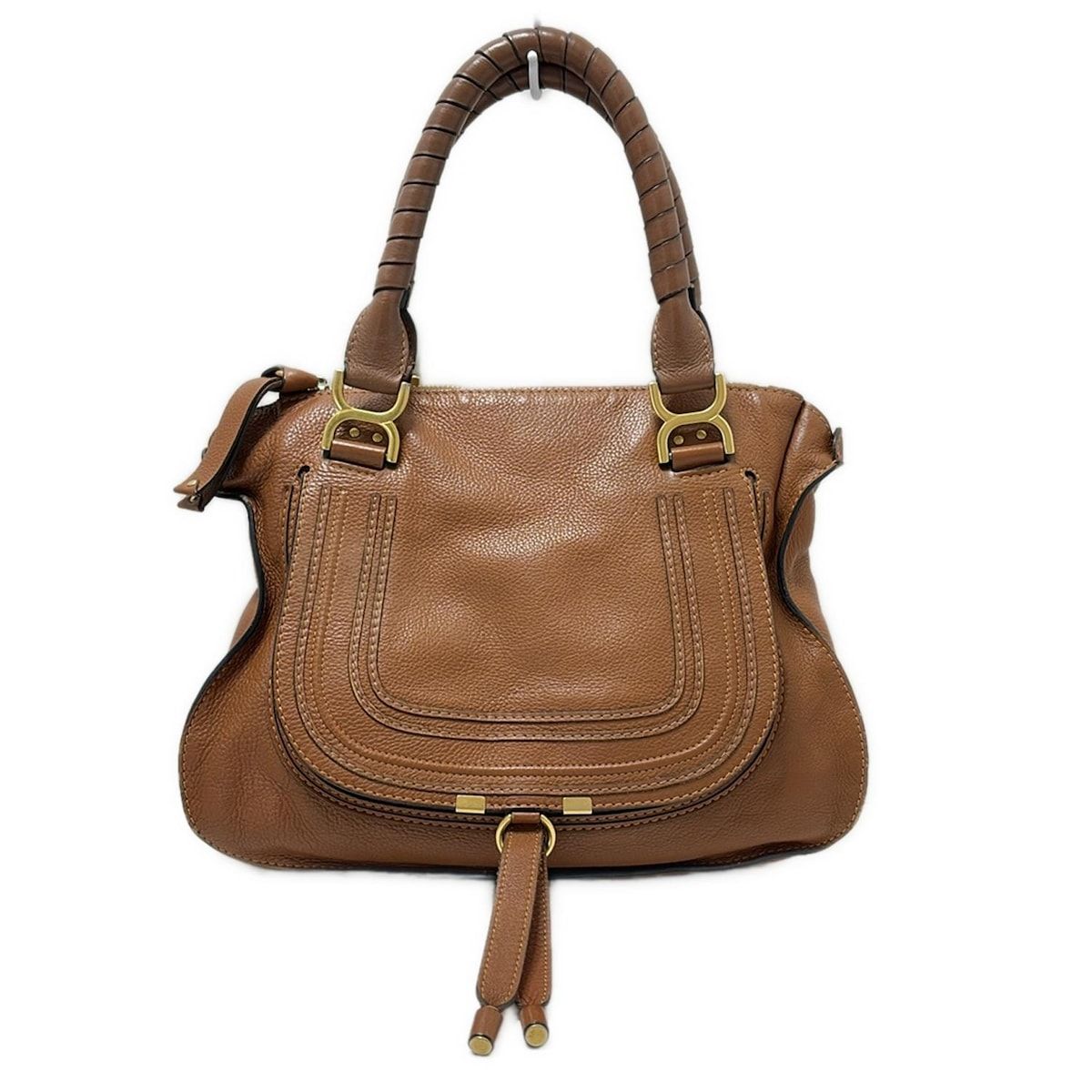 Chloe クロエ ショルダーバッグ マーシーハンドバッグ 3S0859-161 ダークブラウン レザー