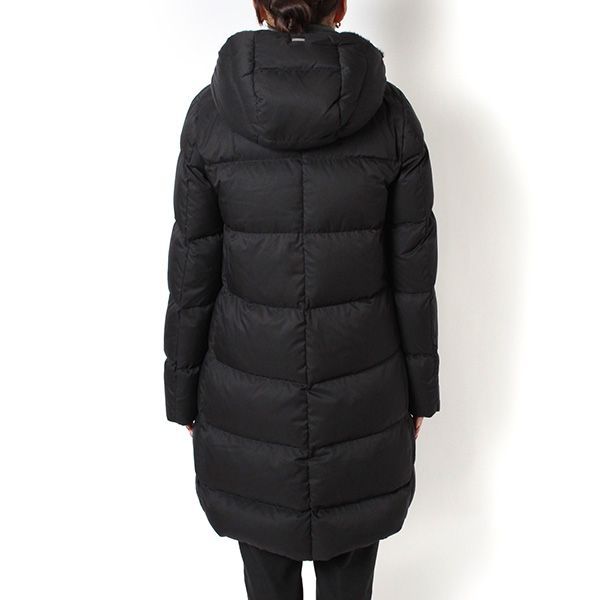フェイクファー ダウンコート