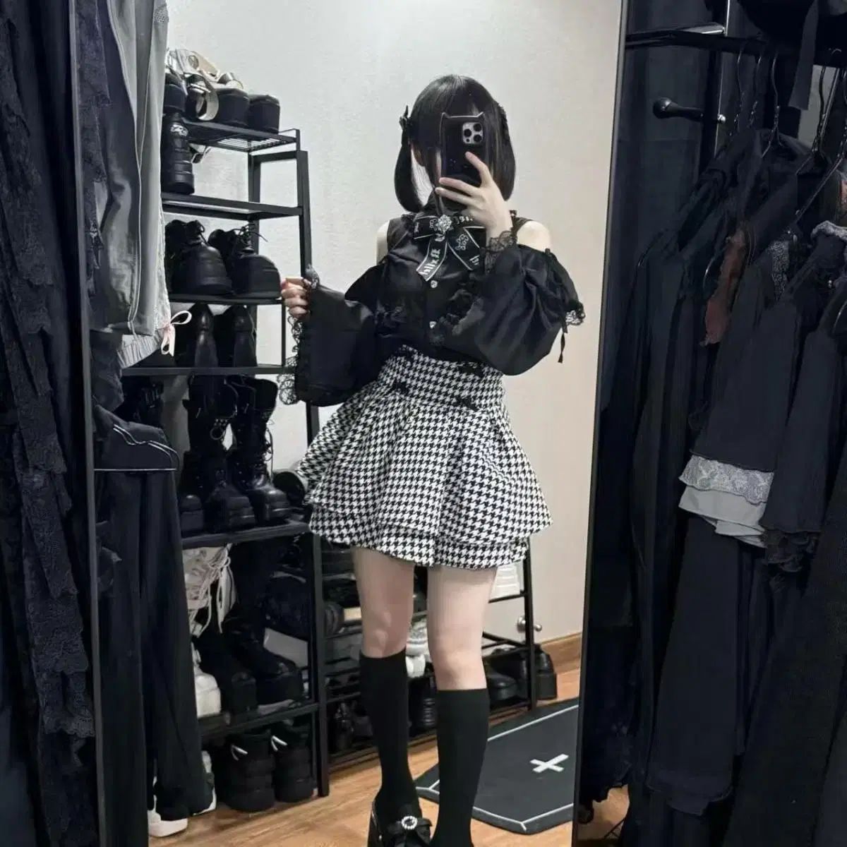 人気アイテムはお早めに レースフリンジ オフショルダー長袖シャツ ハイウエストスカート 冬 セットアップ