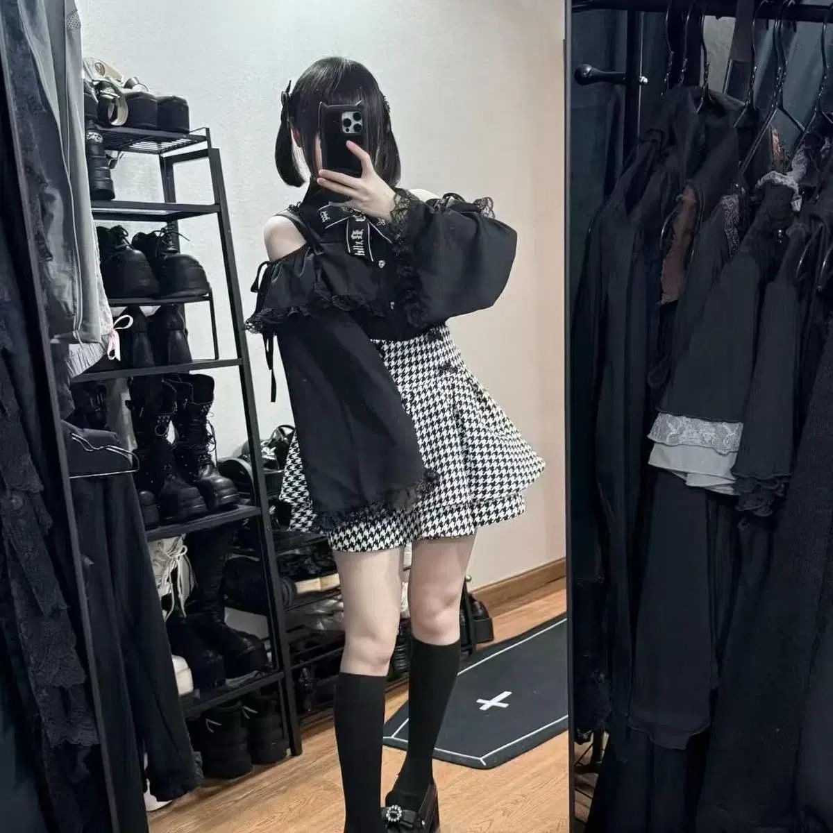 ハイウエストスカート