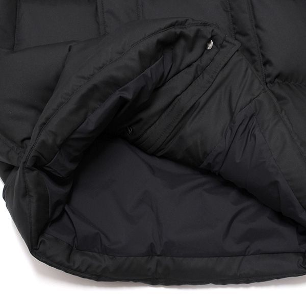 25AWモデル ヘルノ HERNO メンズ アレンデール フェイクファースタンド ダウンコート ブラック PI001159U 12414Z 9300 2025-26AW m-outer KANDAIZUMI_COM