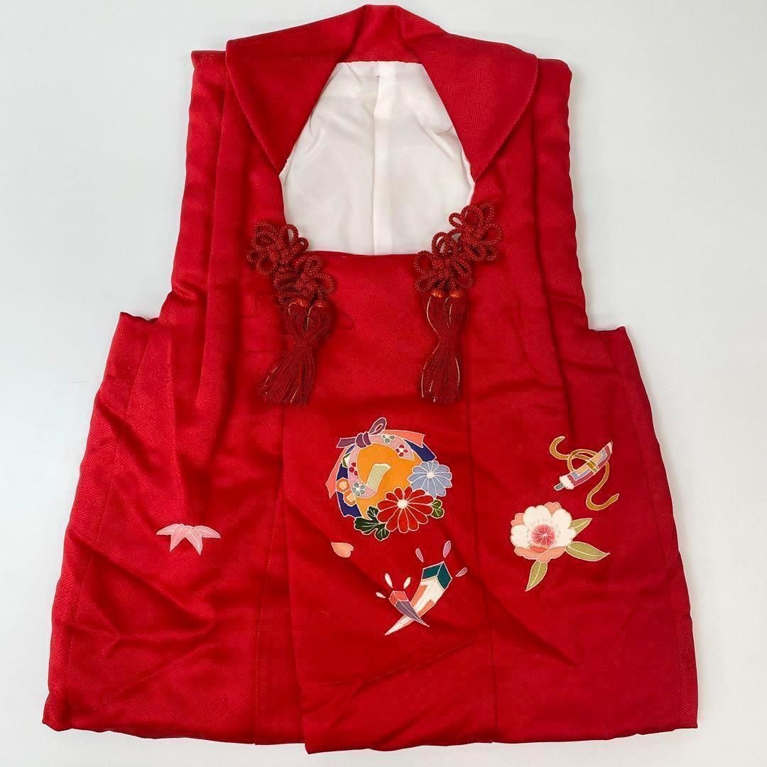 七五三3才女 着物-被布-草履バッグ髪飾り