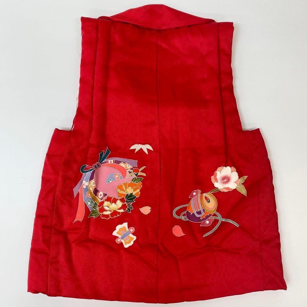 七五三3才女 着物-被布-草履バッグ髪飾り