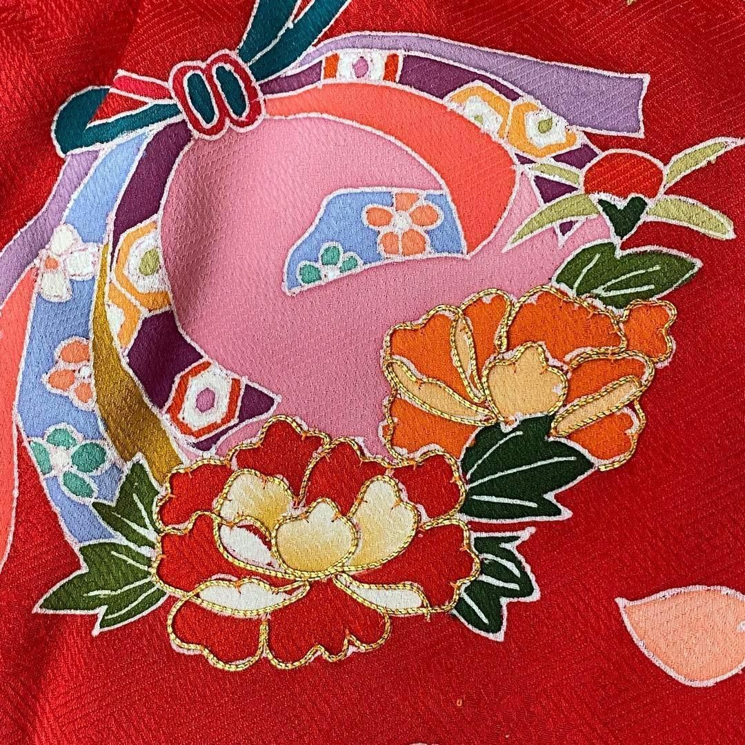 着物-被布-草履バッグ髪飾り