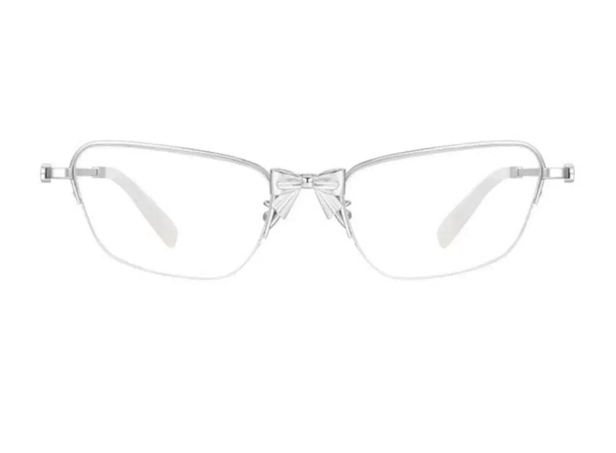 シュシュ 통 X ウィメン メタル リボン メガネ