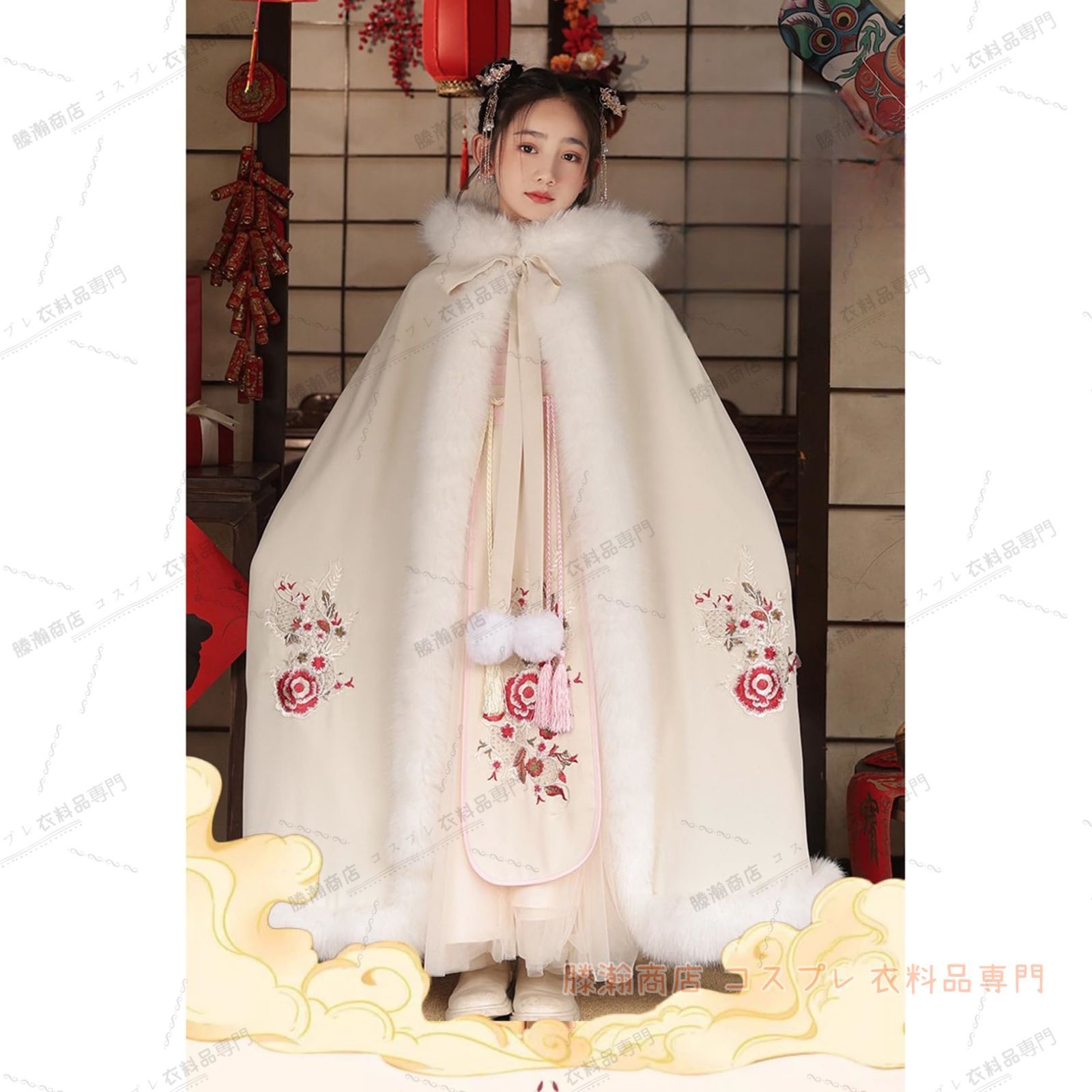 チャイナドレス 刺繍