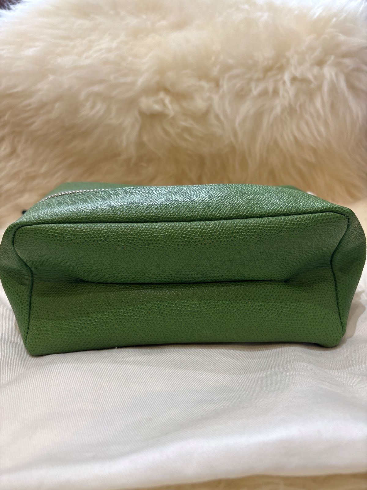 Valextra ヴァレクストラ ポーチ グリーン